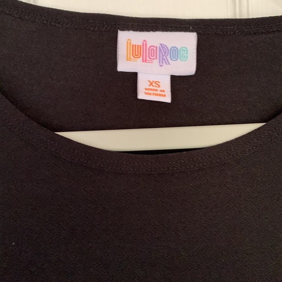 LulaRoe Irma extra small black - Picture 2 of 3